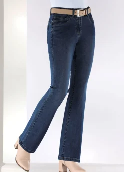 Discount BADER Jeans in 5-Pocket-Form DUNKELBLAU