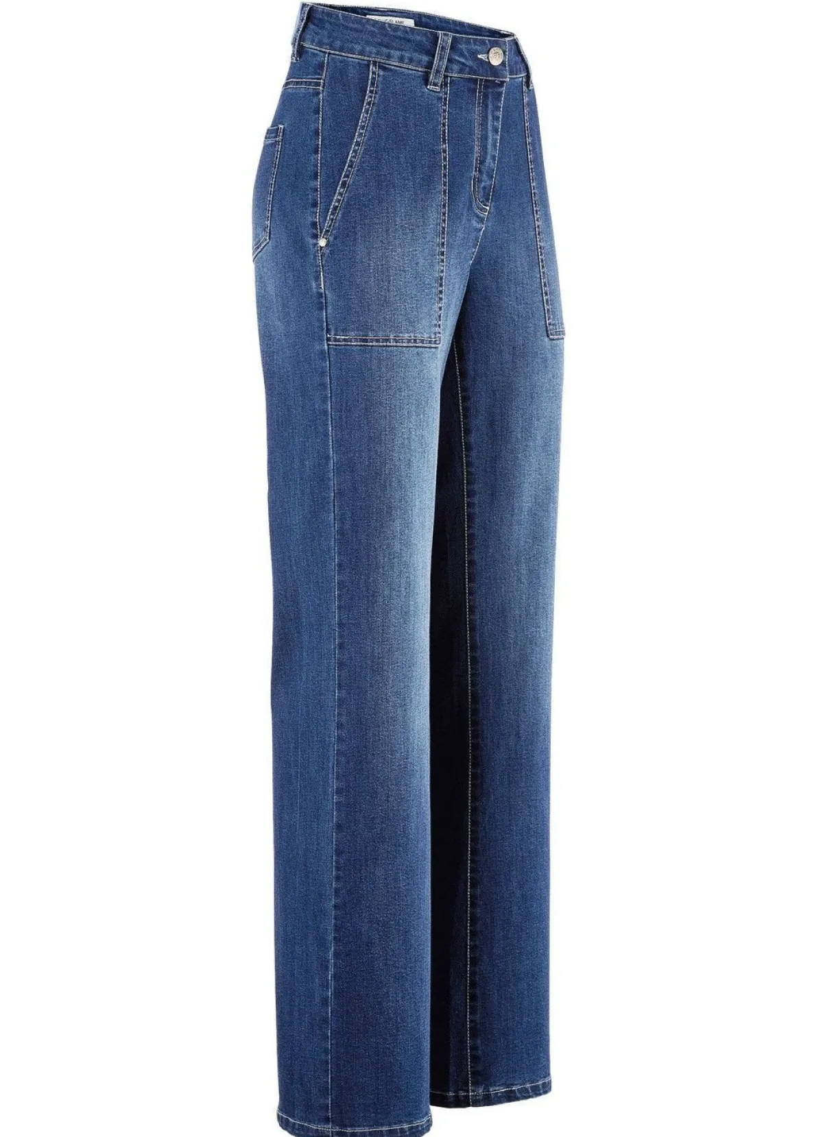 Online BADER Jeans in 4-Pocket-Form JEANSBLAU
