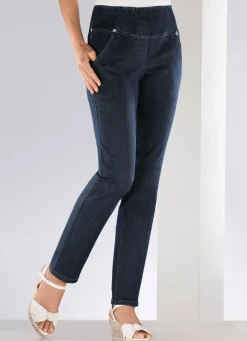 New BADER Jeans in Schlupfform DUNKELBLAU