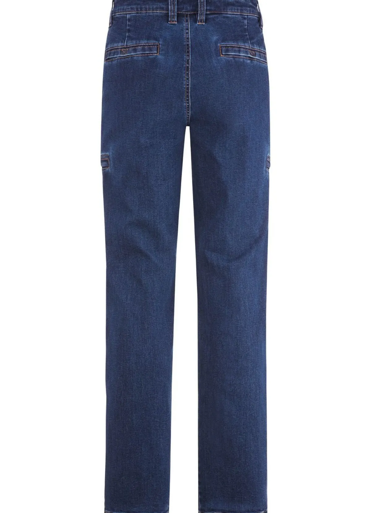 Hot BADER Jeans mit Cargotaschen in 2 Farben JEANSBLAU