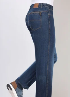Clearance BADER Jeans mit Dehnbundeinsätzen in 3 Farben JEANSBLAU