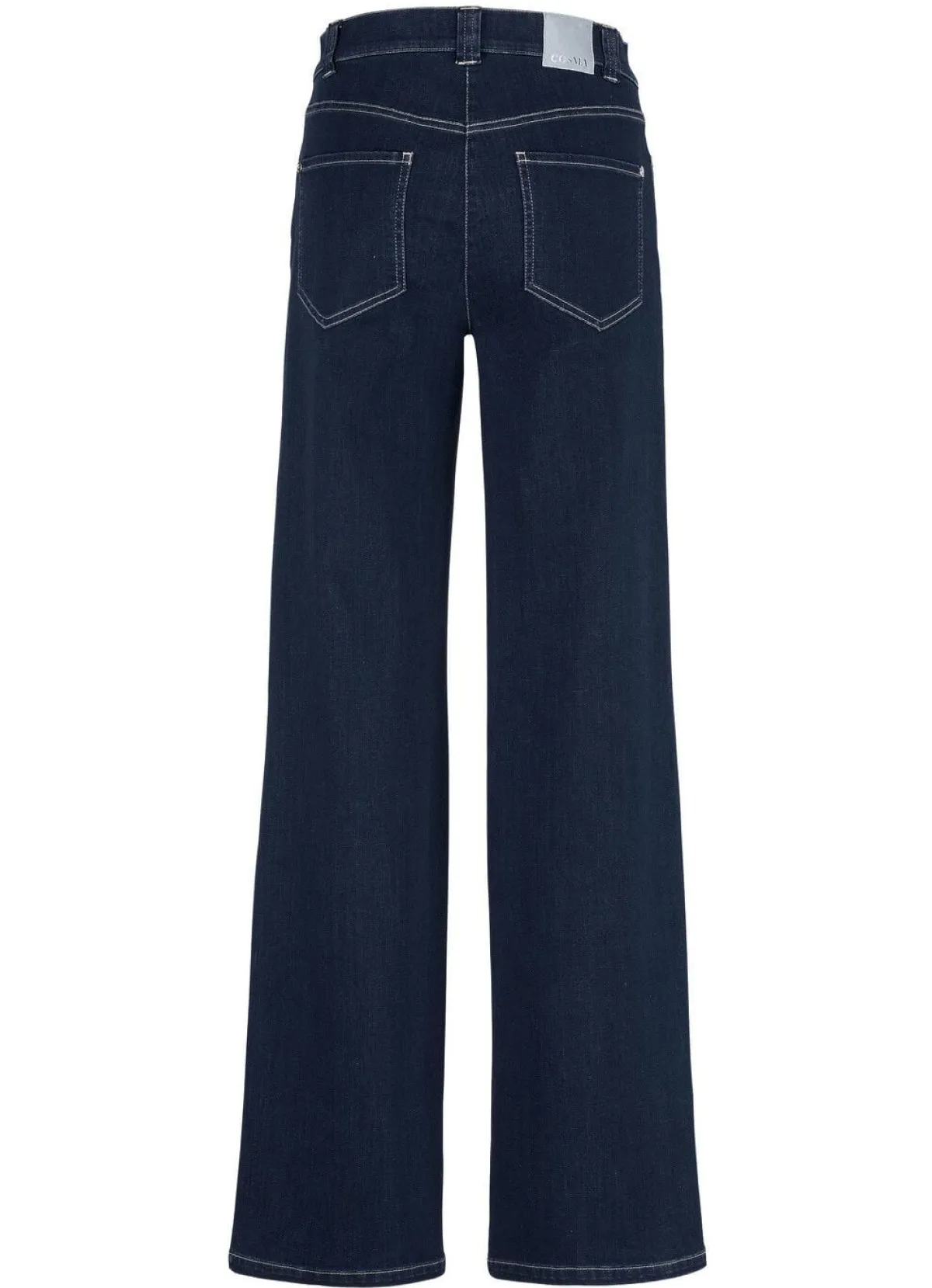 Hot COSMA Jeans mit dezenter Strasszier DUNKELBLAU