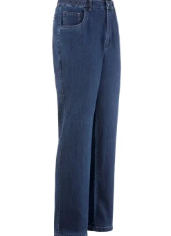 Sale BADER Jeans mit Gummibund in 3 Farben DUNKELJEANS