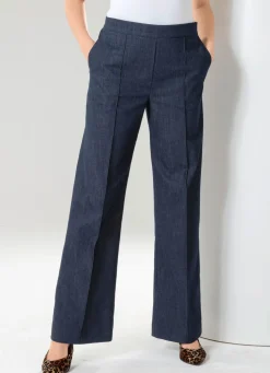 Clearance BADER Jeans mit leicht ausgestellter Beinweite DUNKELBLAU