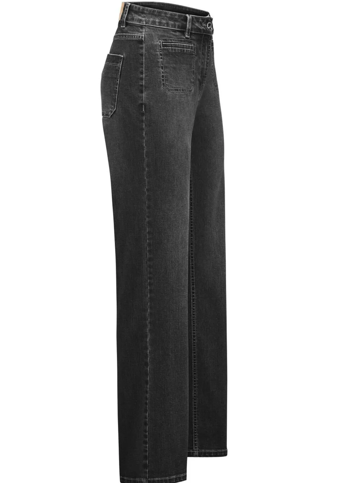 Clearance BADER Jeans mit modischen Vordertaschen SCHWARZ