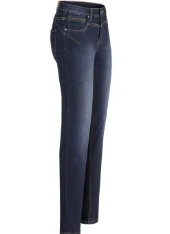 Hot BADER Jeans mit Push-up-Effekt DUNKELBLAU