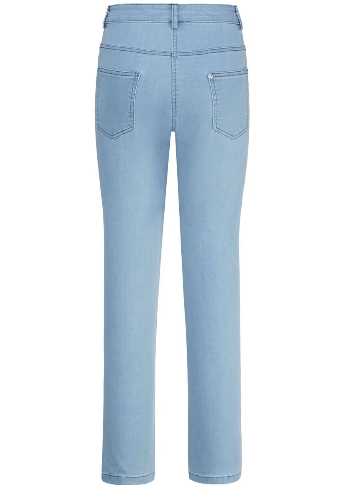 Outlet BADER Jeans mit schöner Stickerei HELLBLAU
