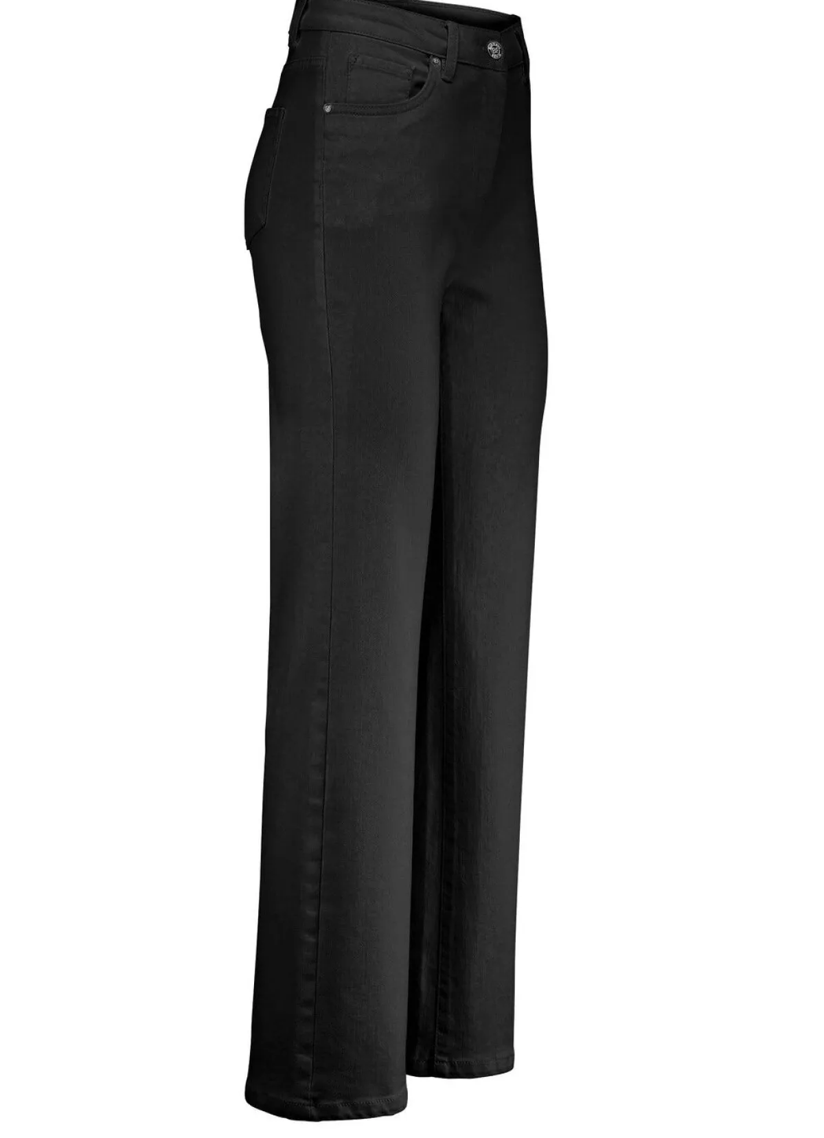Sale BADER Jeans mit weitem Beinverlauf SCHWARZ