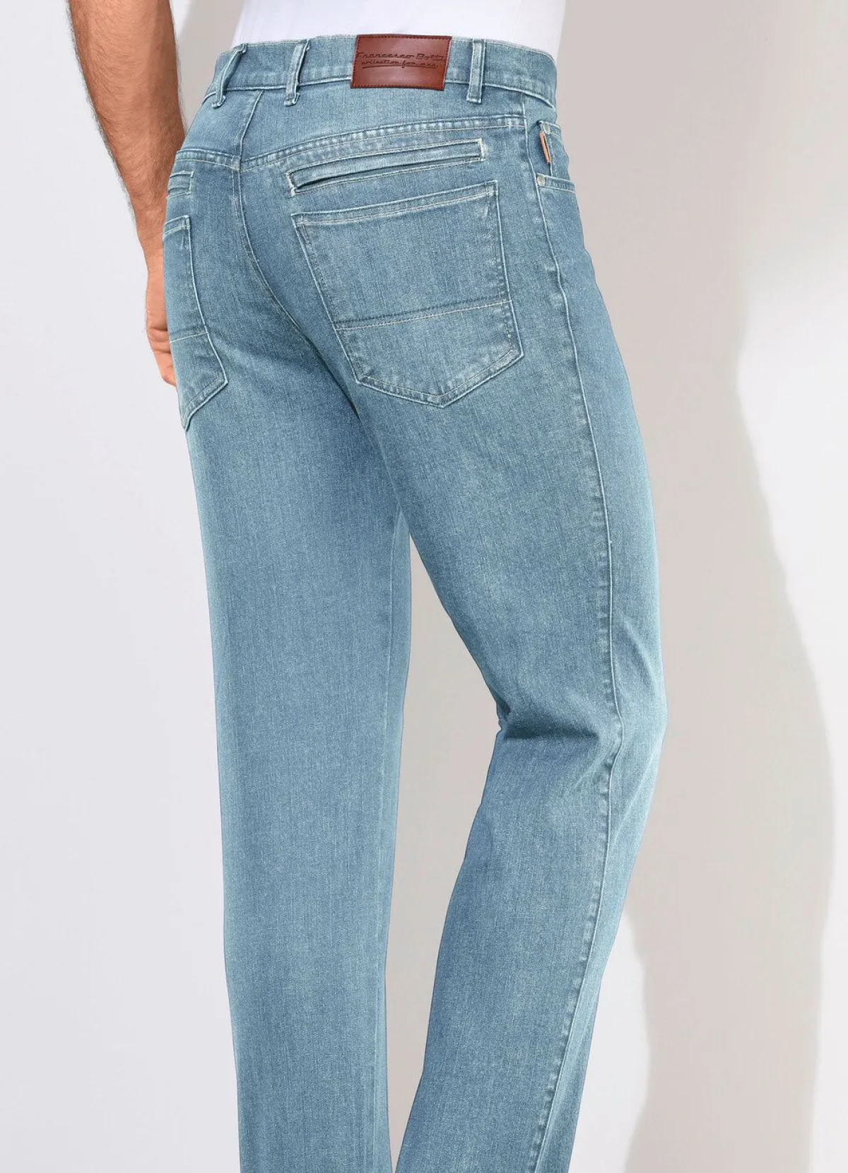 Discount BADER Jeans von "Francesco Botti" in 3 Farben HELLJEANS