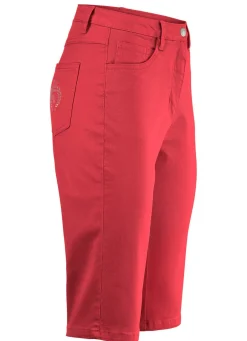 Online BADER Jeans-Bermudas ROT