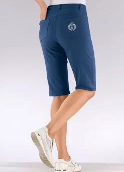 Hot BADER Jeans-Bermudas JEANSBLAU