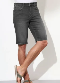 New BADER Jeans-Bermudas in 3 Farben ANTHRAZIT