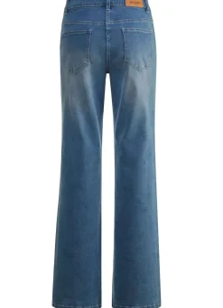 Hot BADER Jeans in aktueller Fingerprint-Dessinierung JEANSBLAU