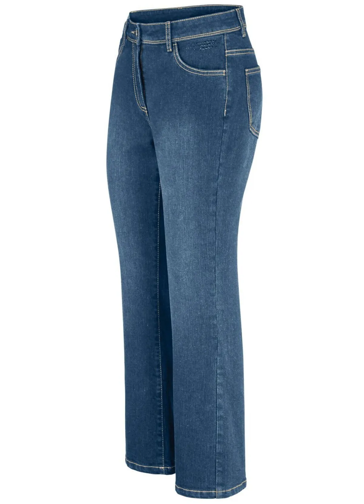 Clearance BADER Jeans in Bootcut-Form JEANSBLAU