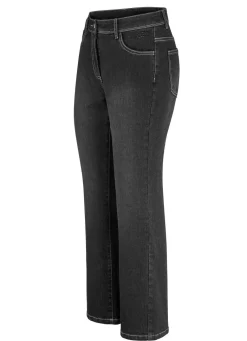 BADER Jeans in Bootcut-Form SCHWARZ