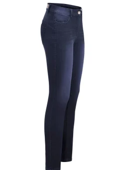New BADER Jeans mit Push-up-Effekt DUNKELBLAU