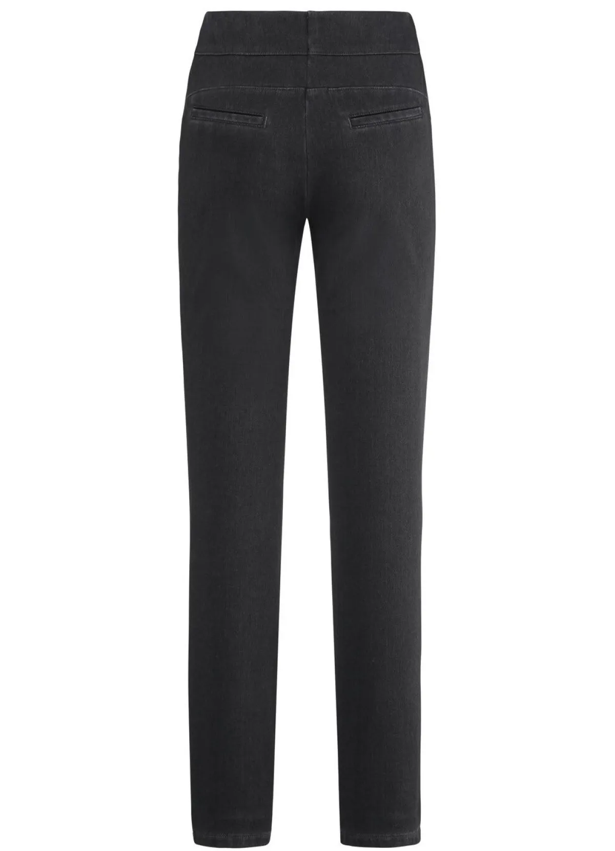 Discount COSMA Jersey-Hose in Denim-Optik SCHWARZ