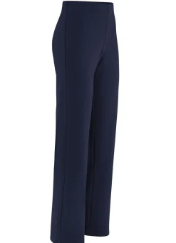 Best BADER Jerseyhose mit ausgestellter Fußweite MARINE
