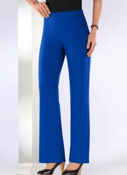 New BADER Jerseyhose mit ausgestellter Fußweite ROYALBLAU