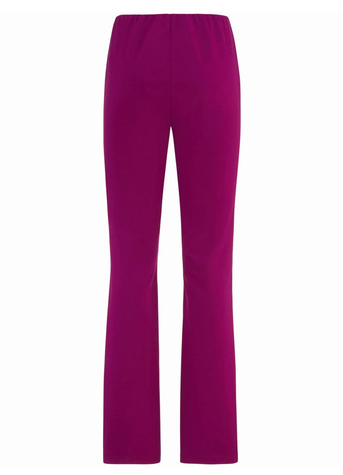 New BADER Jerseyhose mit ausgestellter Fußweite BEERE
