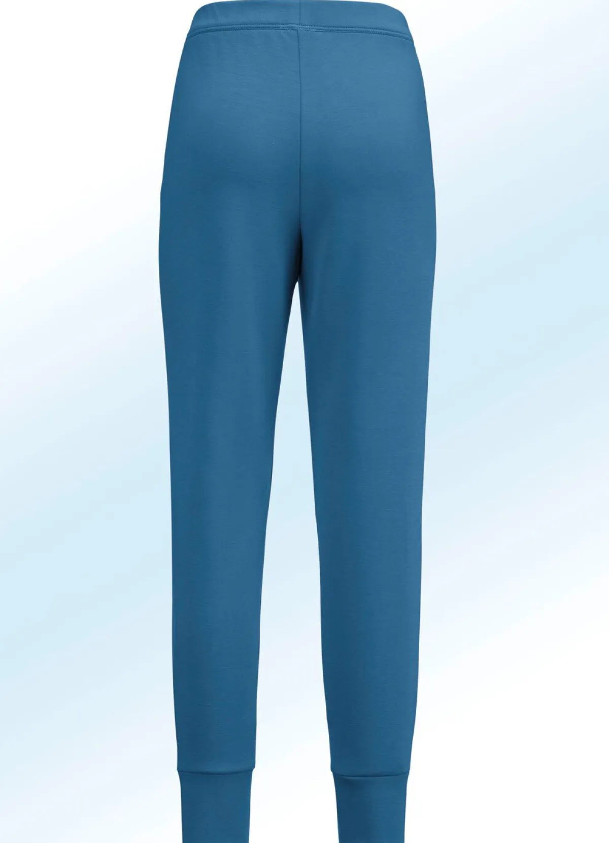 Sale KLAUS MODELLE MADE IN GERMANY Jerseyhose im stadttauglichen Joggpant-Style JEANSBLAU