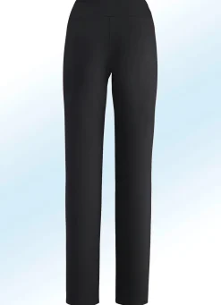 Outlet BADER Jerseyhose mit höherem, elastischem Formbund SCHWARZ