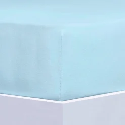 Outlet FLORELLA Jersey-Stretch-Elasthan-Spannbetttücher Excellent von BLAU