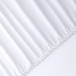 New FLORELLA Jersey-Stretch-Elasthan-Spannbetttücher Excellent von WEISS
