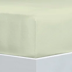 New FLORELLA Jersey-Stretch-Elasthan-Spannbetttücher Deluxe in hochwertiger Qualität SALBEI
