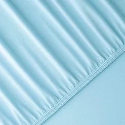 New FLORELLA Jersey-Stretch-Elasthan-Spannbetttücher Deluxe in hochwertiger Qualität BLAU