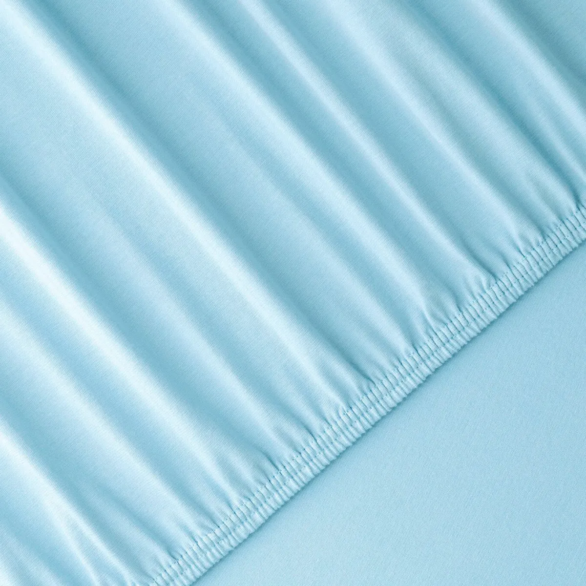 New FLORELLA Jersey-Stretch-Elasthan-Spannbetttücher Deluxe in hochwertiger Qualität BLAU
