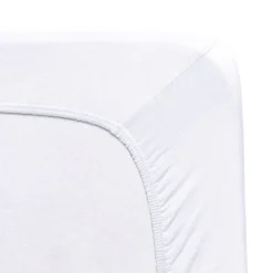 Online FLORELLA Jersey-Stretch-Elasthan-Spannbetttücher Deluxe in hochwertiger Qualität WEISS