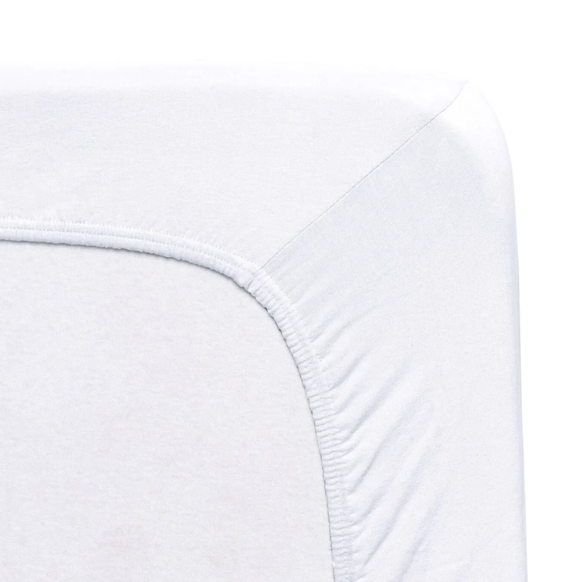 Online FLORELLA Jersey-Stretch-Elasthan-Spannbetttücher Deluxe in hochwertiger Qualität WEISS