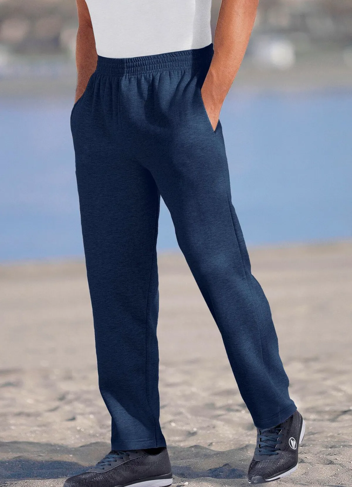 Online BADER Jogginghose aus reiner Baumwolle in 5 Farben MARINE