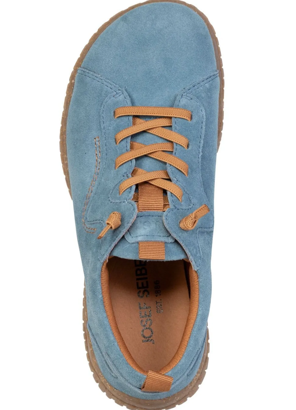 Hot JOSEF SEIBEL , bequeme Damen-Slipper, Weite G, mit herausnehmbarem Fußbett BLAU