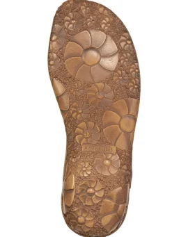 Sale JOSEF SEIBEL , leichte Damen-Sandalen, Weite G, mit Klettverschluss RUBINROT