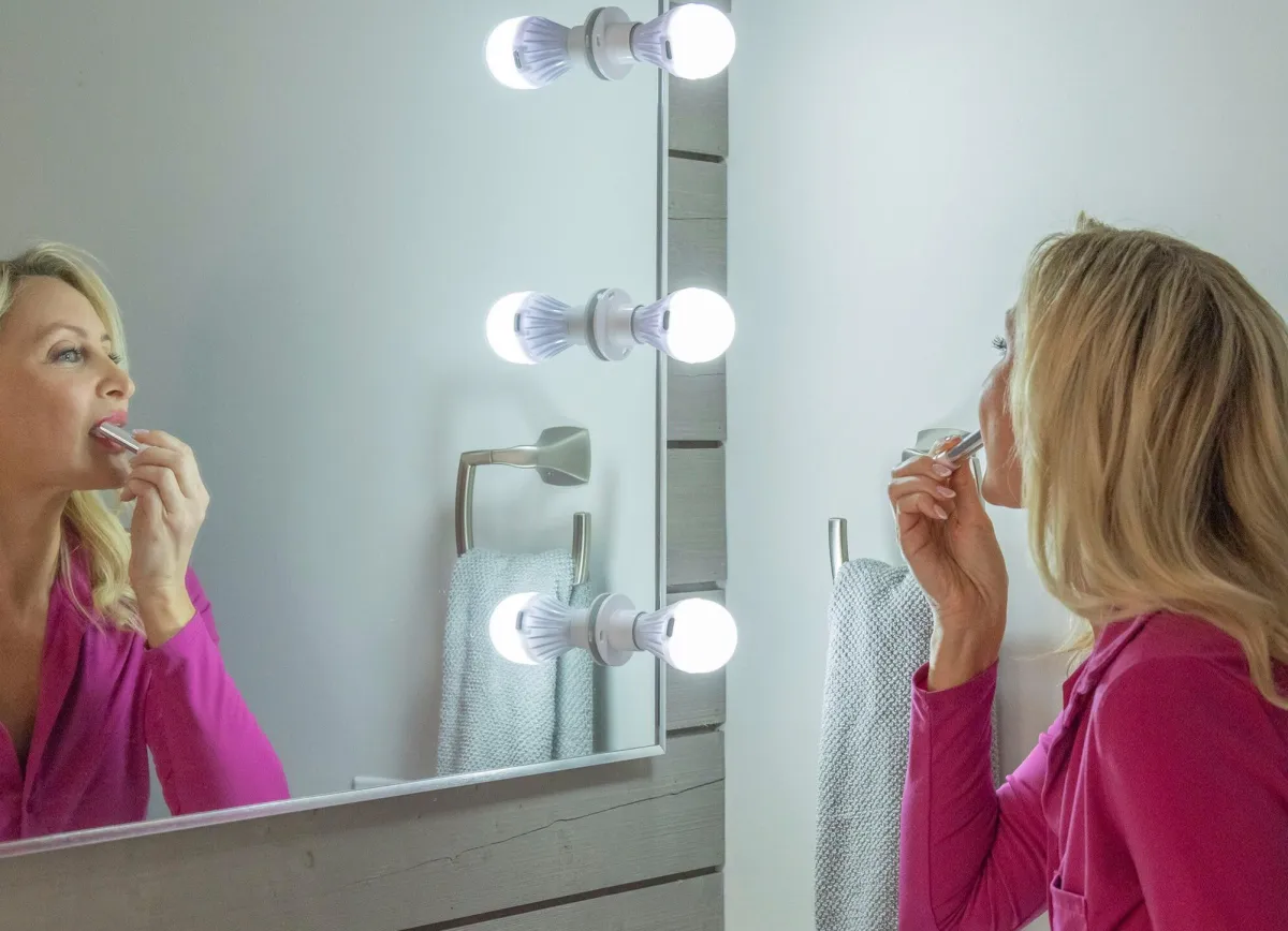 Sale BADER Kabellose LED-Leuchte weiß