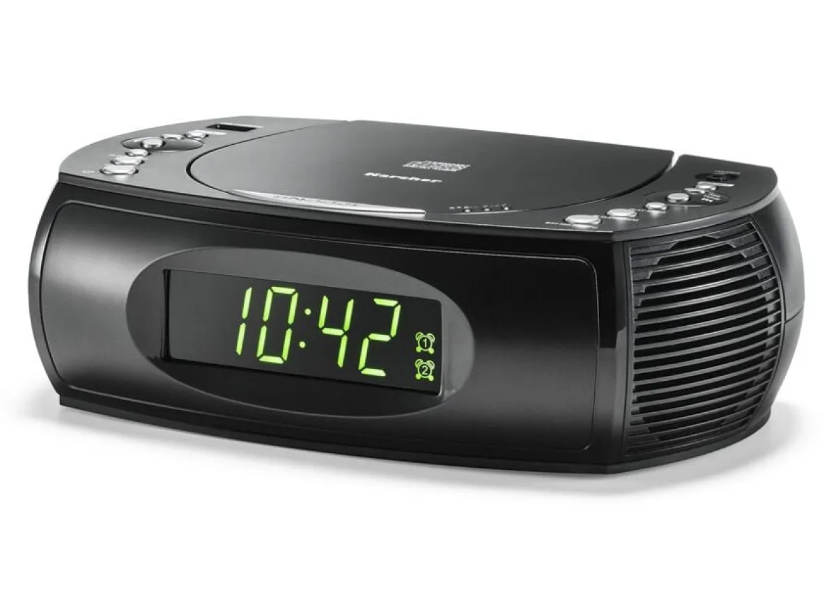 New KARCHER CD-/Radiowecker SCHWARZ