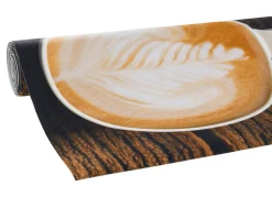 Outlet BADER Küchenläufer Kaffeetassen, mit rutschhemmender Rückseite BRAUN