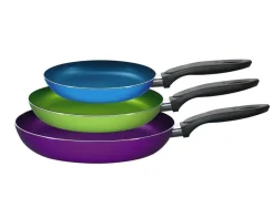 Hot KING "" Pfannen-Set, 3-teilig BUNT