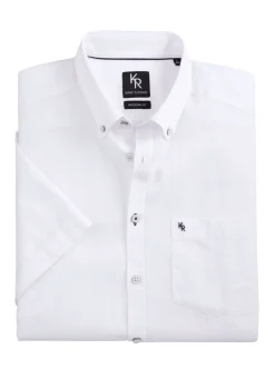 Online BADER "King's Road"-Hemd mit Button-Down-Kragen in 4 Farben WEISS