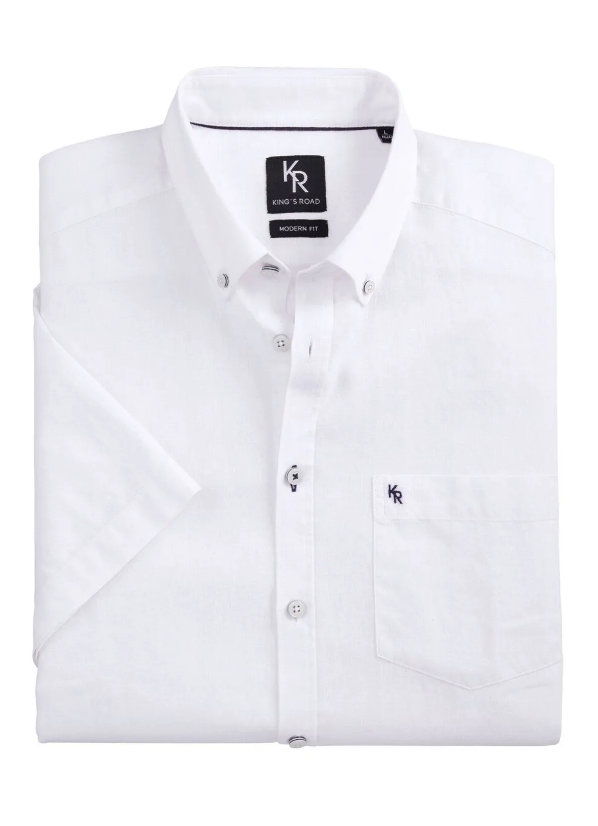 Online BADER "King's Road"-Hemd mit Button-Down-Kragen in 4 Farben WEISS