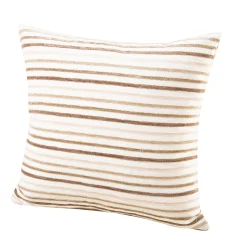 Clearance BADER Kissenbezug im Streifen-Design BEIGE