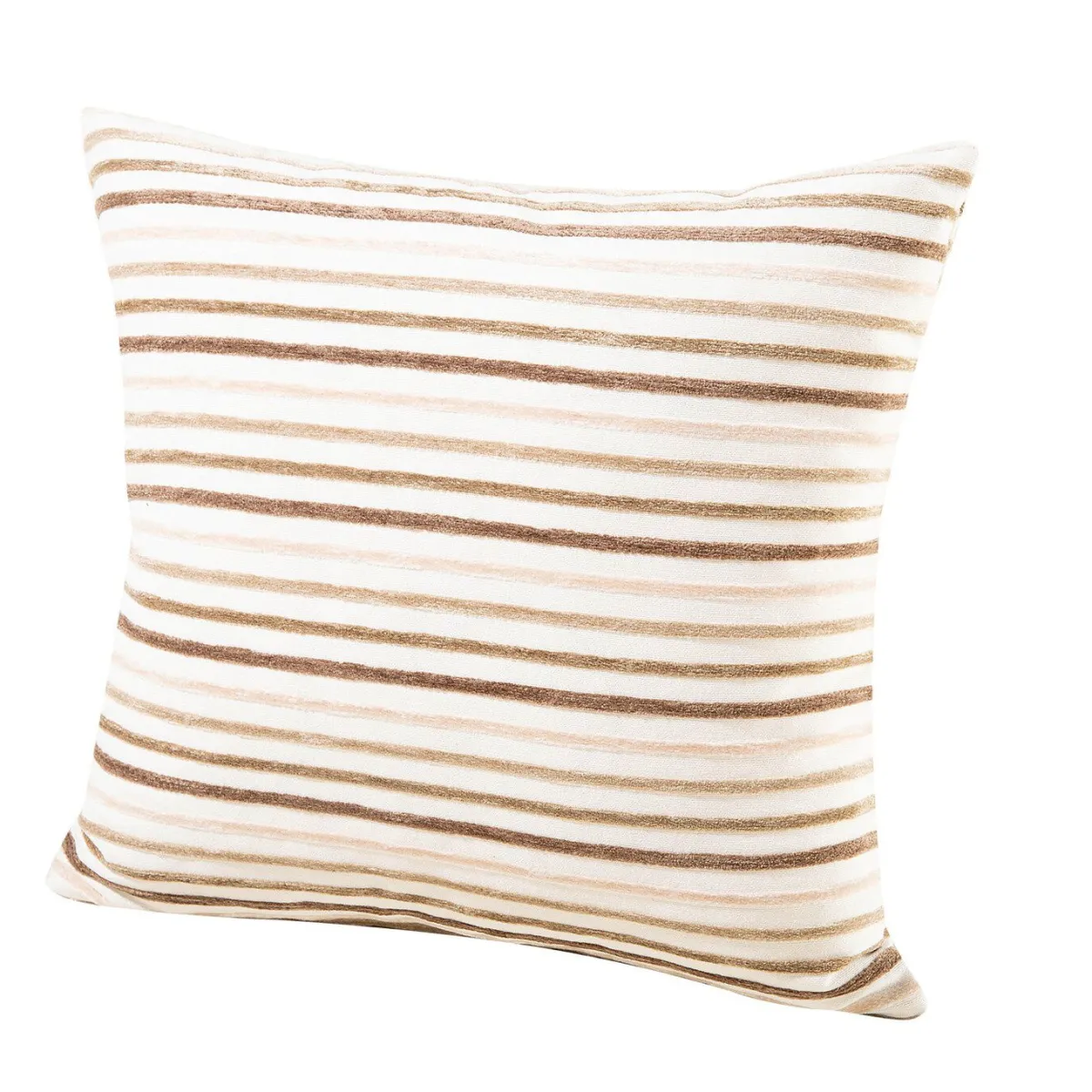 Clearance BADER Kissenbezug im Streifen-Design BEIGE