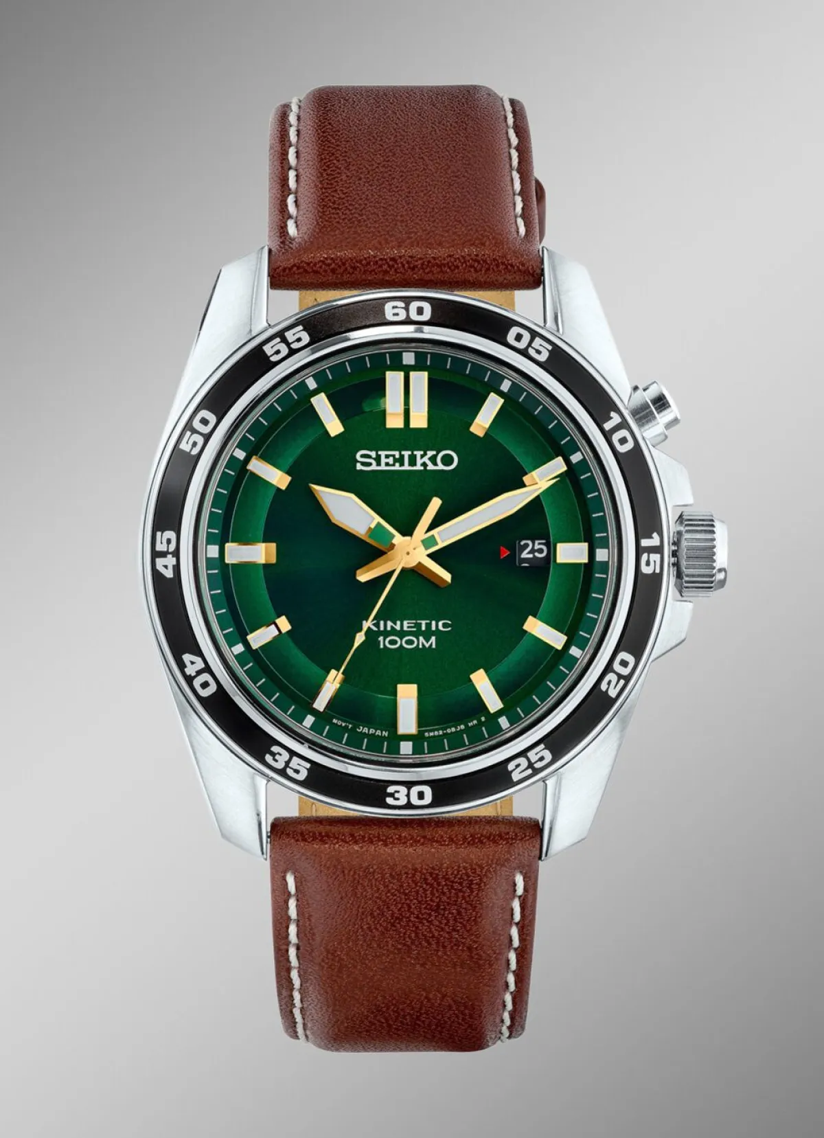 Outlet SEIKO Klassische Kinetic-Quartz-Herrenuhr