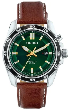 Outlet SEIKO Klassische Kinetic-Quartz-Herrenuhr