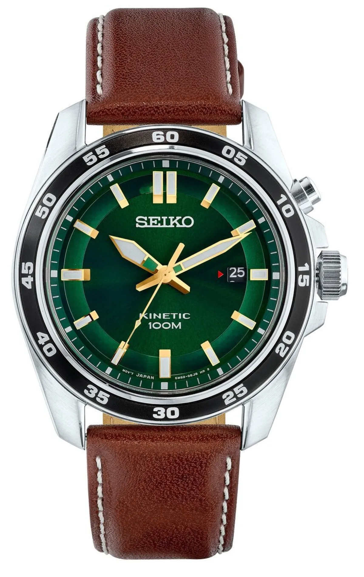 Outlet SEIKO Klassische Kinetic-Quartz-Herrenuhr