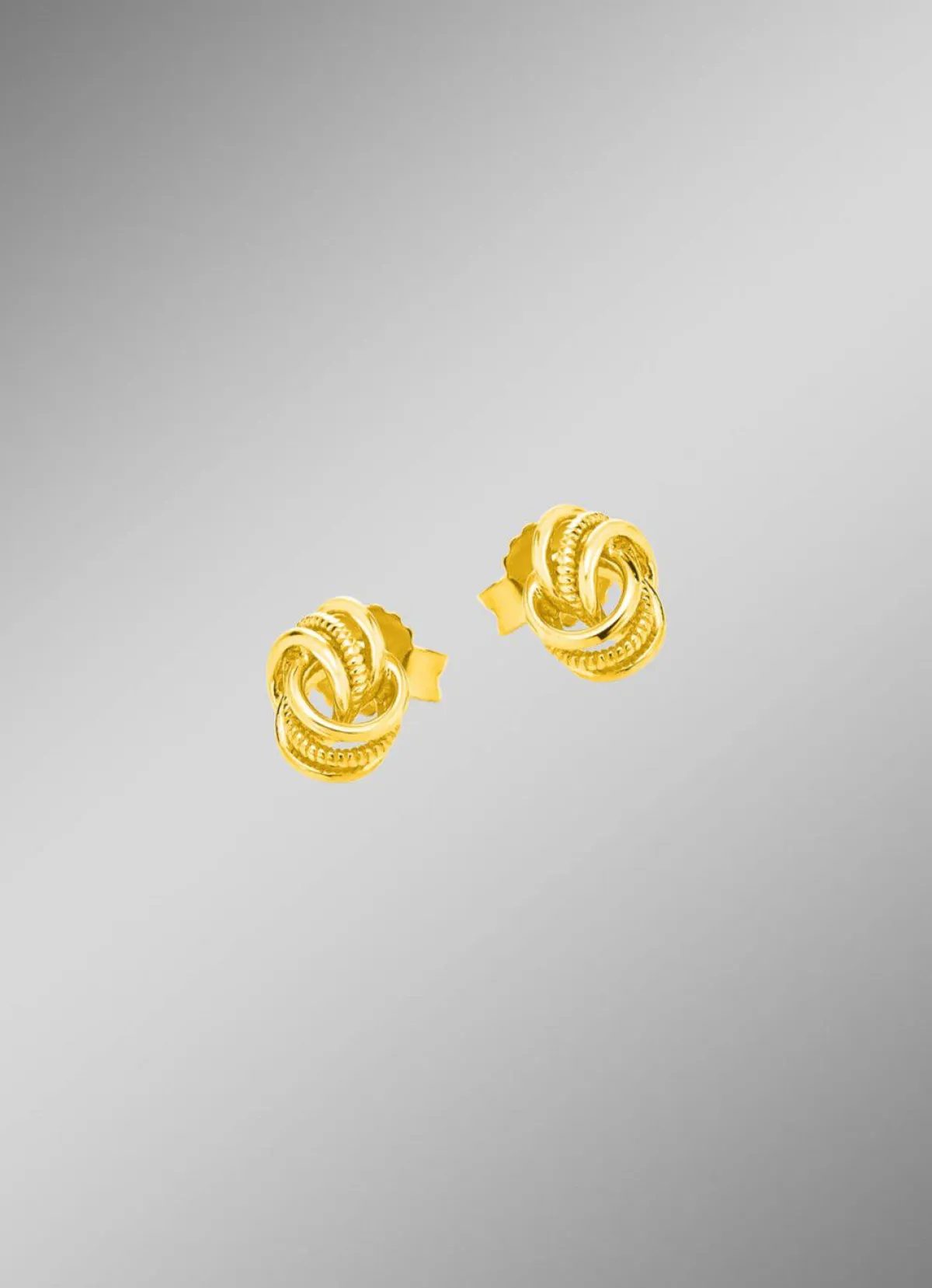 Best BADER Klassische Knoten-Ohrstecker