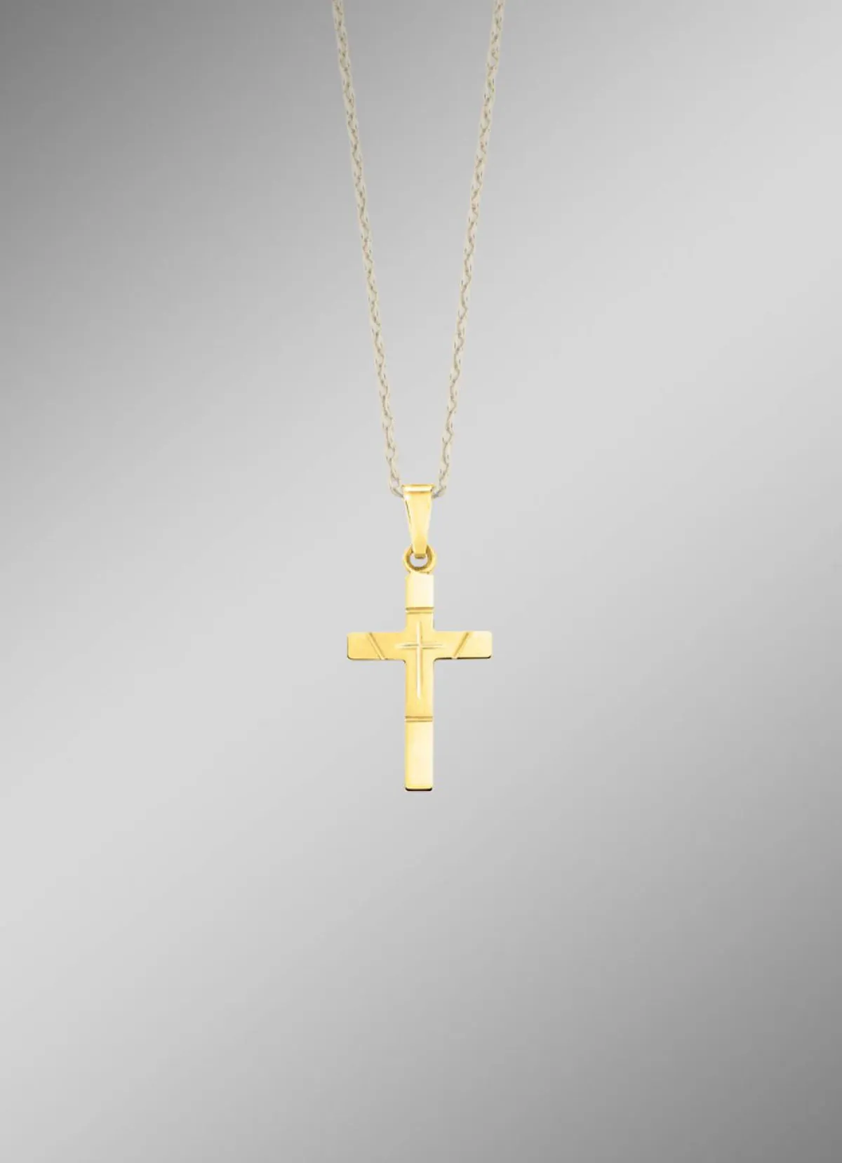 Sale BADER Klassischer Kreuz-Anhänger
