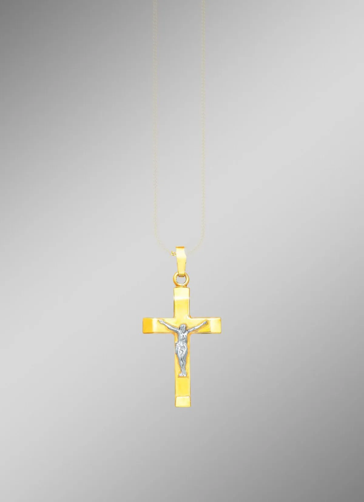 New BADER Klassischer Kreuz-Anhänger